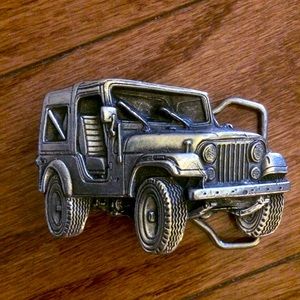 Jeep Wrangler belt buckle